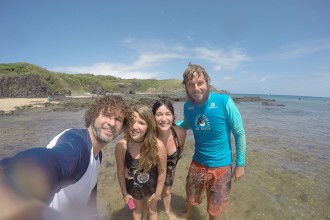 Fernando de Noronha, dia 6: com o projeto Tamar