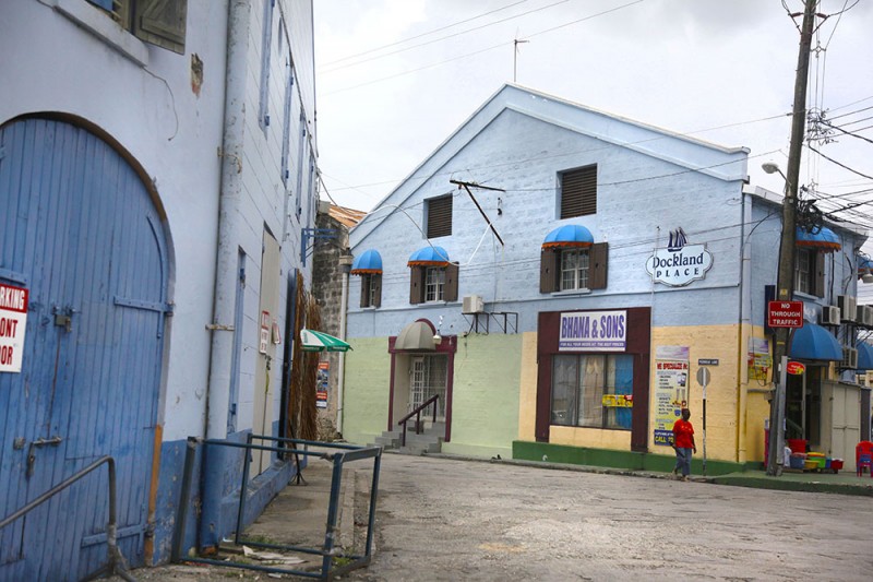 ruas e casas de Barbados Arquitetura de Barbados