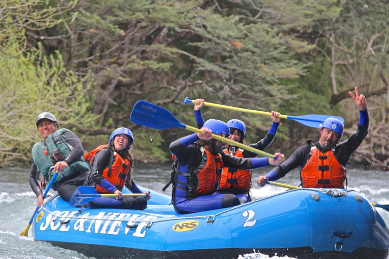 rafting pucon rio trancura
