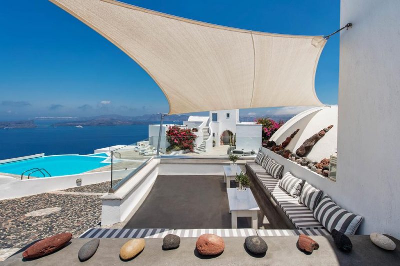 Hotel Apanemo, em Santorini