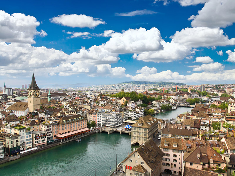 Zurique: uma das cidades mais lindas da Suíça 