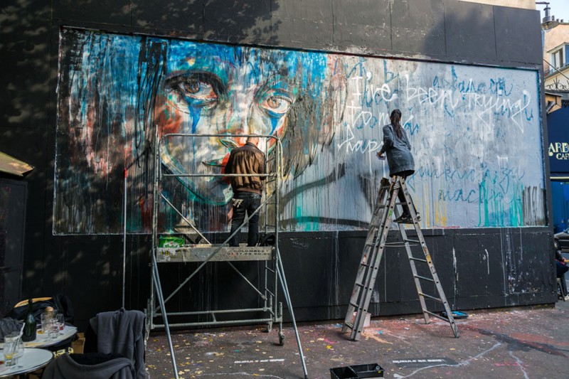 Le M.U.R, grafite em Paris
