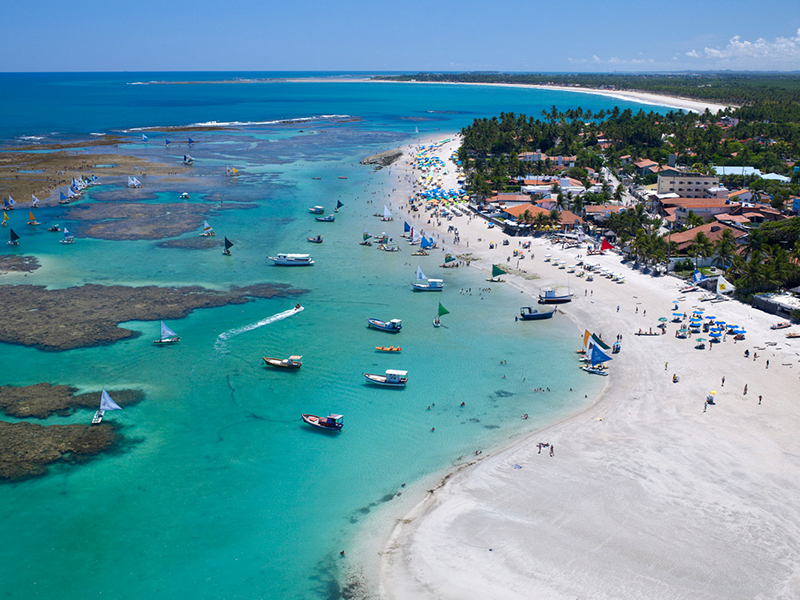 As piscinas naturais de Porto de Galinhas: vá na maré baixa, e fora dos feriados As piscinas naturais de Porto de Galinhas: vá na maré baixa, e fora dos feriados