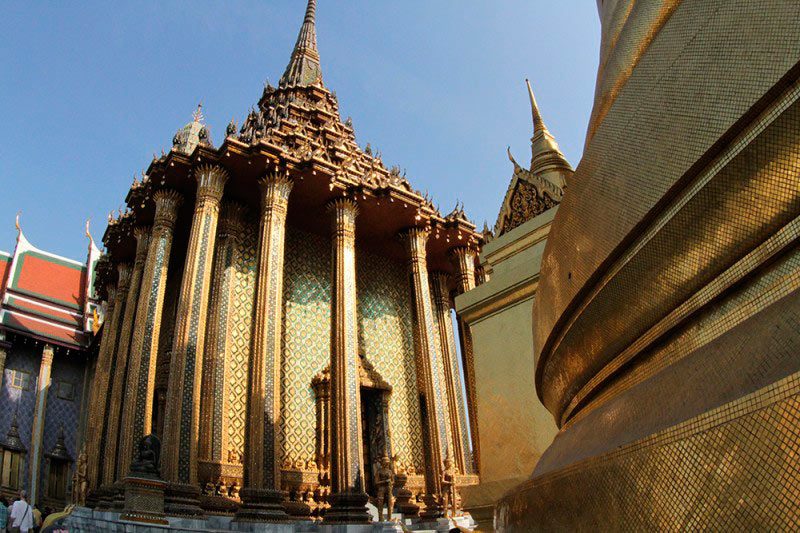O Grand Palace: templos em Bangkok