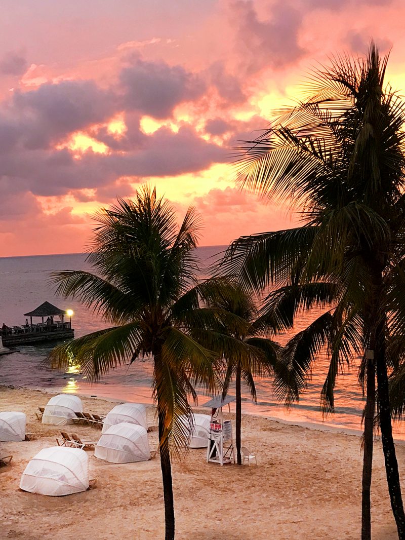 Ocho Rios onde ficar, hotel beaches beaches fim de tarde