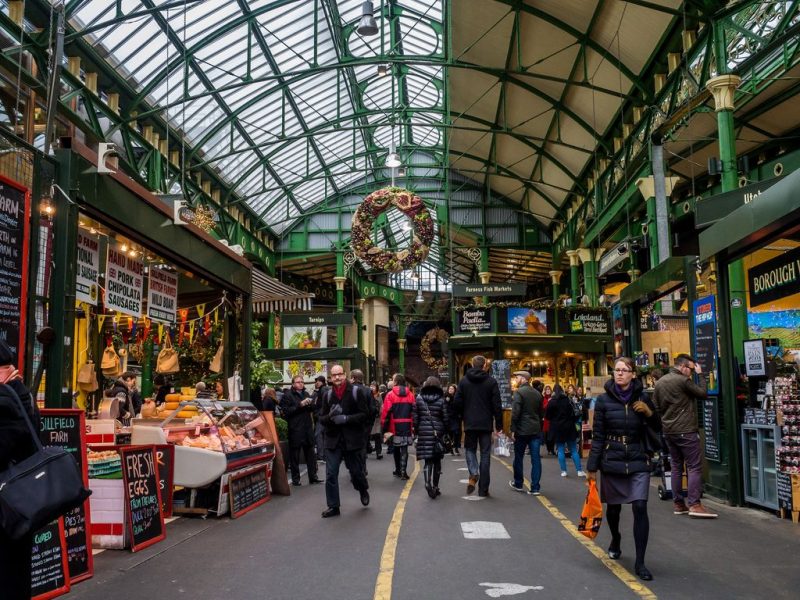 o que fazer em Londres: Borought Market