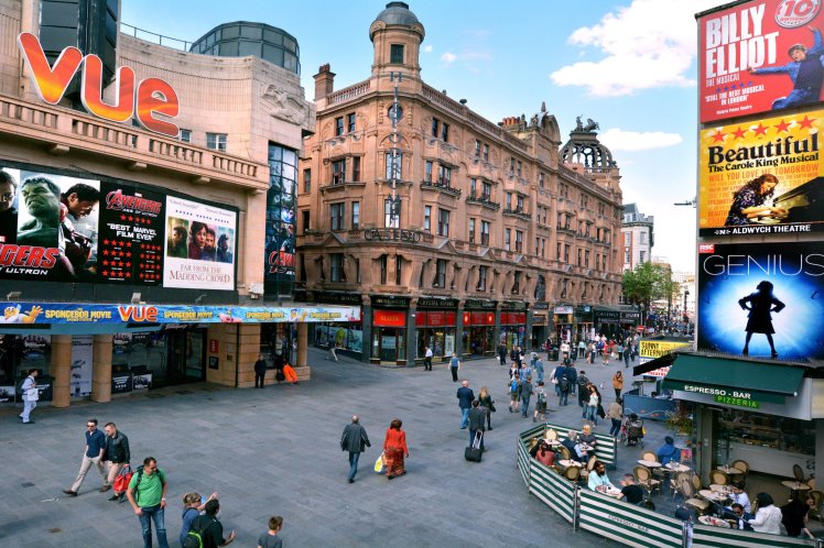 Roteiro Londres: Leicester Square, a praça com teatros e cinemas em Londres