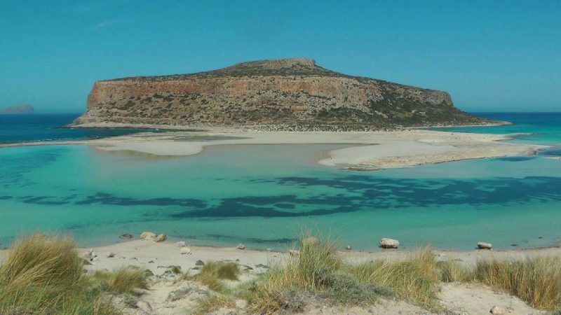 O que fazer em Creta: O visual da praia de Balos