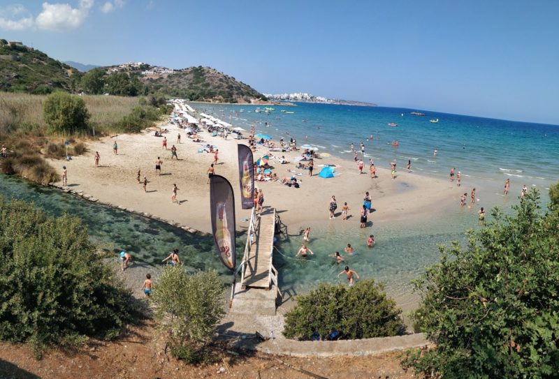 viagem Grecia: a praia de Almyros