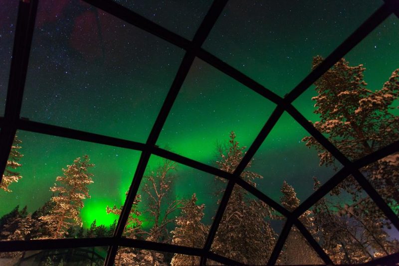 Melhores hotéis para ver a aurora boreal