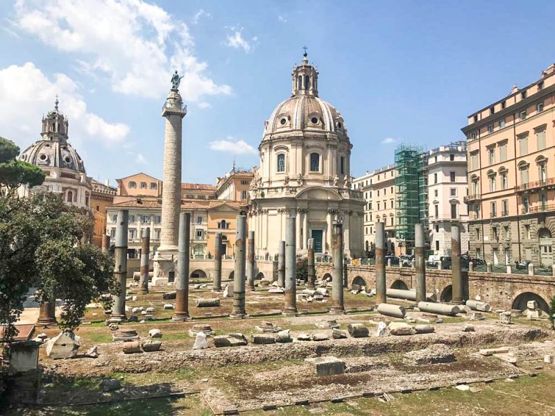 o que fazer em Roma: Foro Romano e sua área gigantesca de ruínas