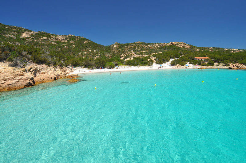 Praias de Maddalena: Cala Granara em Spargi.