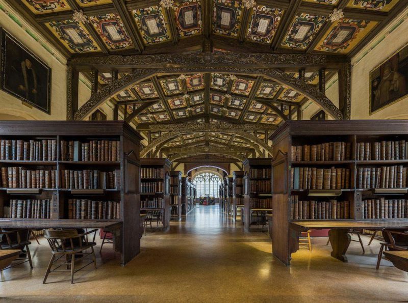 Cenários de Harry Potter em Oxford: Duke Humphrey’s Library foi a biblioteca dos filmes.