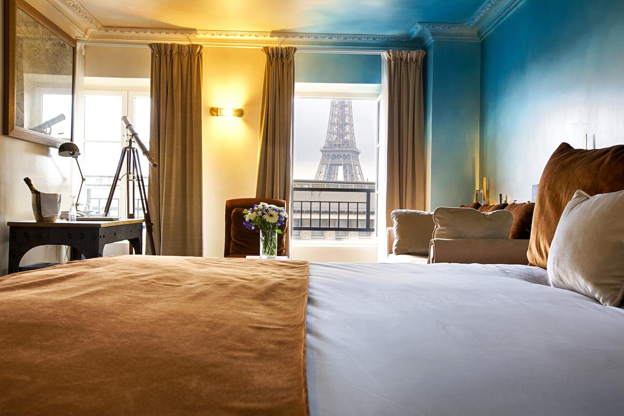 hotel con vista torre eiffel