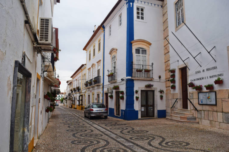 Ruas de Vila Viçosa, em Portugal. 