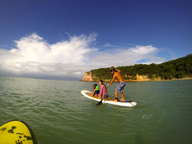 Férias de janeiro: SUP da praia da Pipa. Férias de janeiro