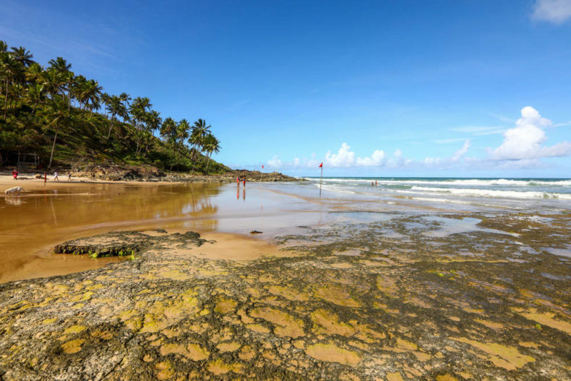 Roteiro Bahia: praia do Rezende, em Itacaré. Roteiro Bahia: praia do Rezende, em Itacaré.