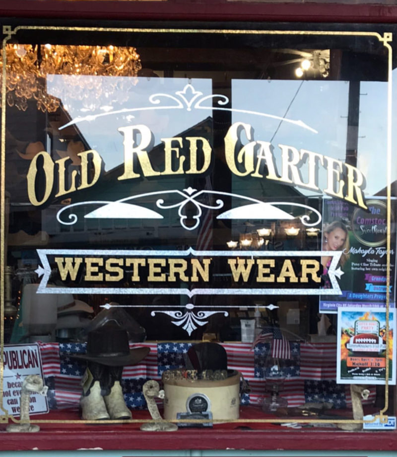 O que fazer em Nevada: as fachadas das lojas lembram o design do Velho Oeste