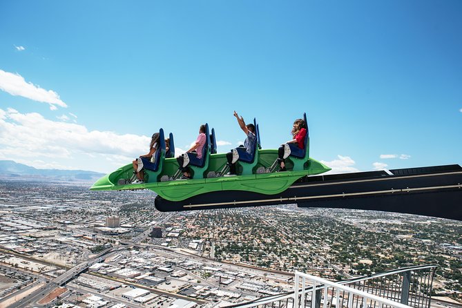 Adrenalina pura em Vegas: o carrinho do Stratosphere