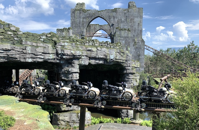 Orlando novidades: Hagrid's Magical Creatures Motorbike Adventure no lugar da Dragon Challenge.