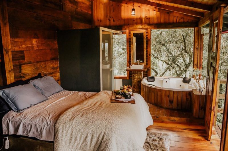 Airbnb mais lindos de Urubici: a suíte esplêndida da Refuge Cabin