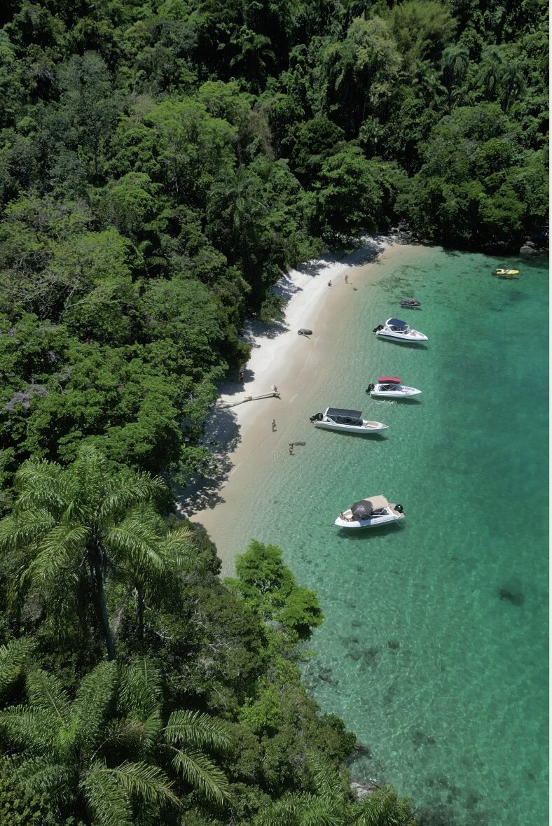 Praia de Grumixama, na Ilha Grande