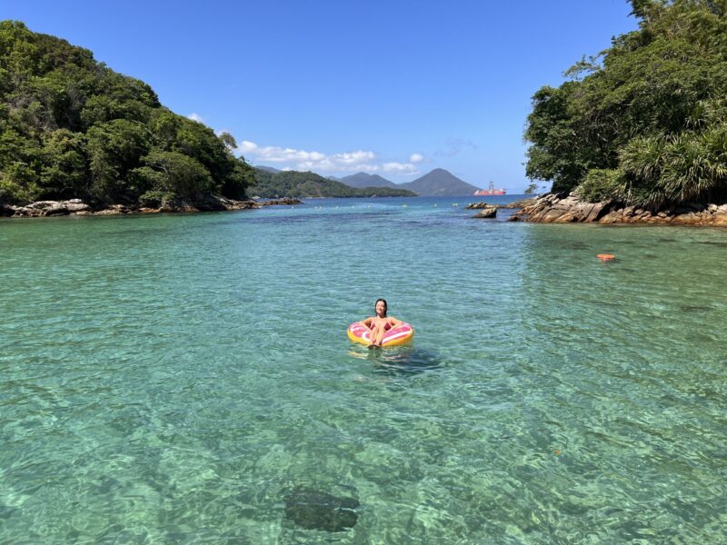 Lagoa Azul na Ilha Grande