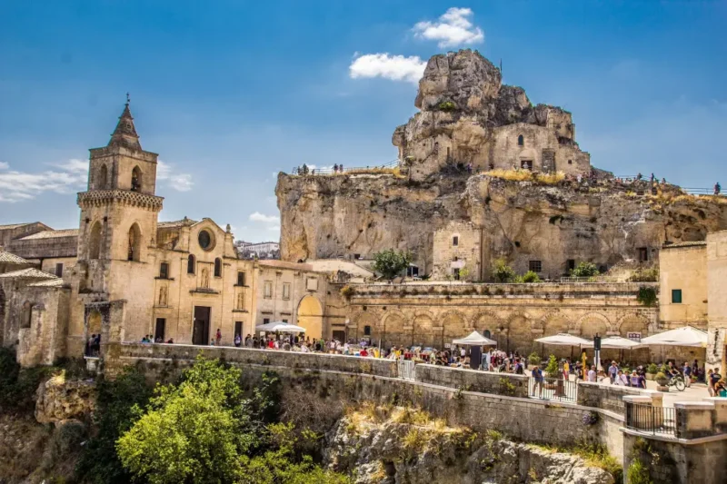 a cidade de Matera: cenário do filme A Paixão de Cristo