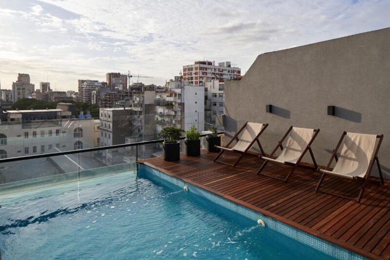 Os melhores hotéis de Buenos Aires: Vista do terraço do AQ Tailored Suites.