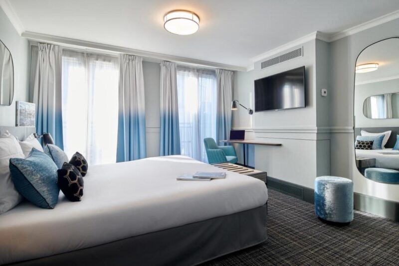 Hotel no centro de Paris: o Vacances Bleus é barato e tem quartos ótimos