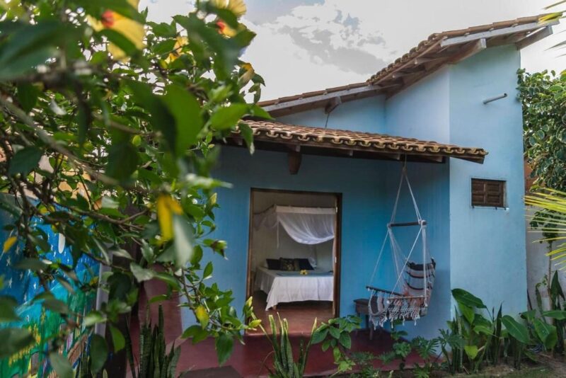 Casa barata em Caraíva: Casa Azul Caraíva - Casa do San