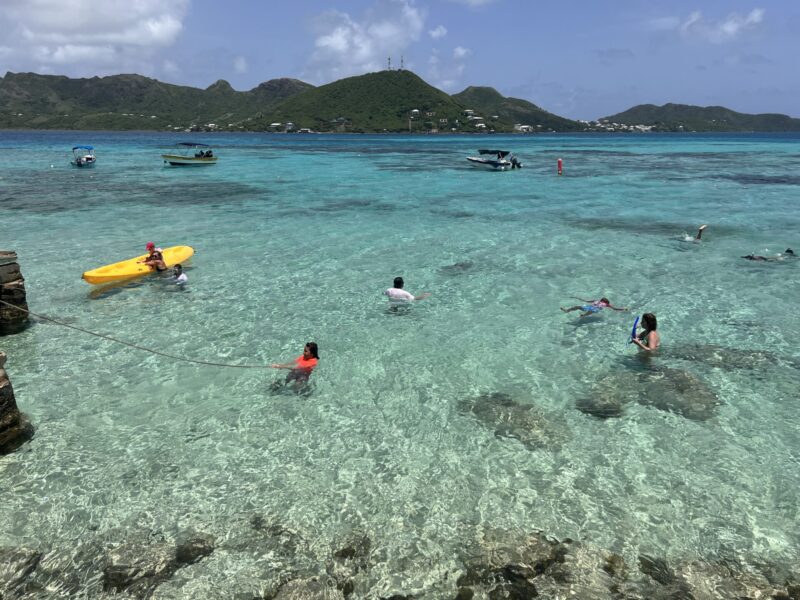 cayo Cangrejo, em Isla Providencia, Colombia