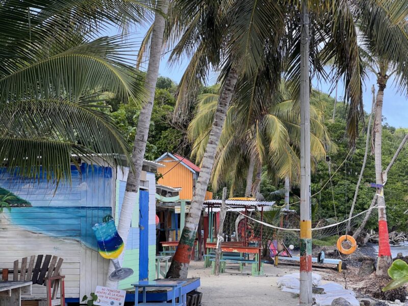 Playa manzanilla em Isla Providência