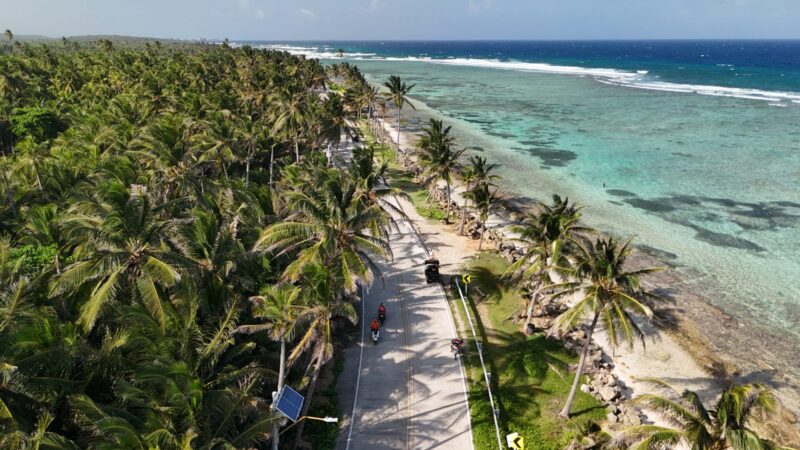 Mule San Andrés: a estrada cênica com os coqueiros