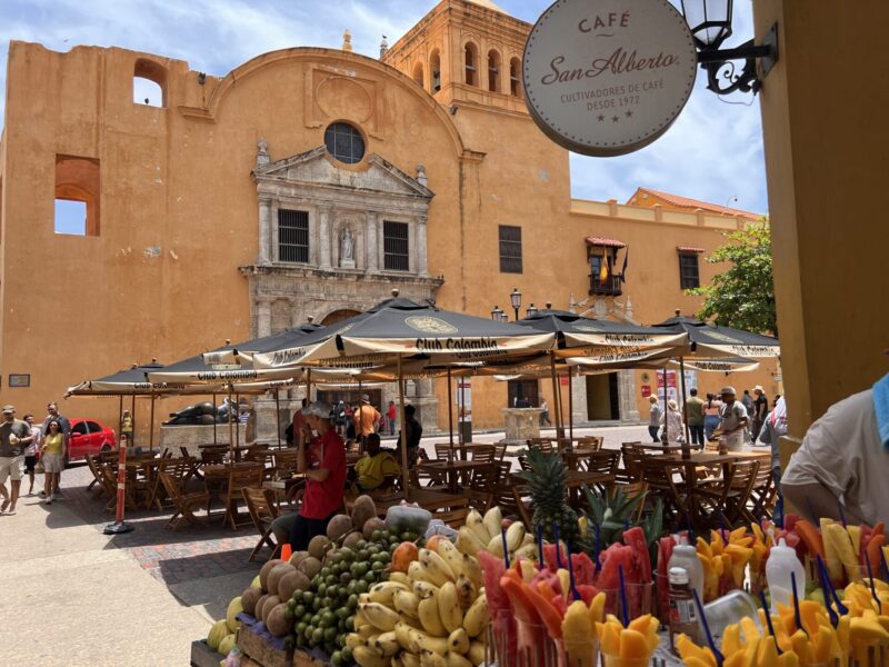 O que fazer em Cartagena: Plaza Santo Domingo