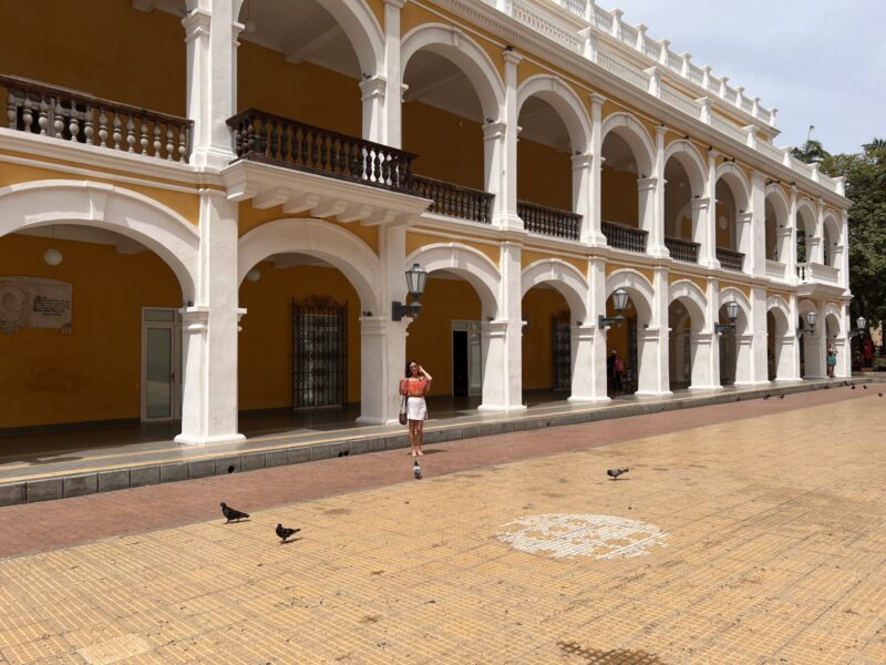 praça da catedral de cartagena