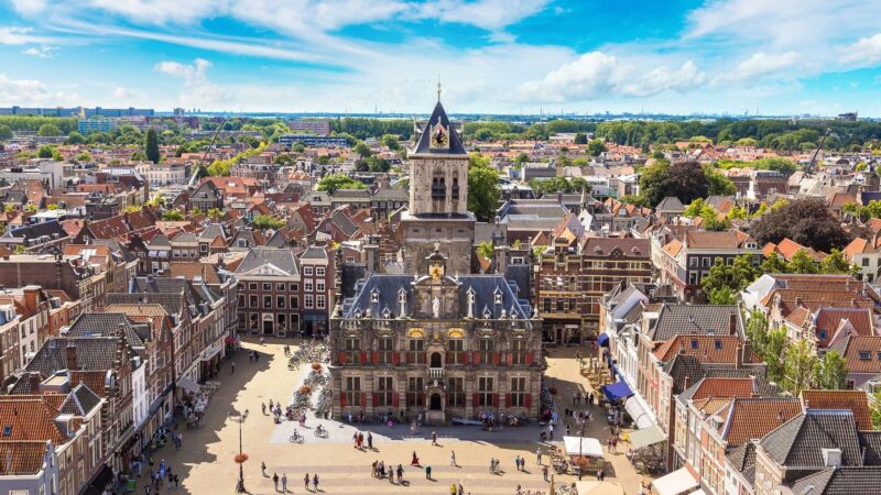 Delft, a 60 km de Amsterdam