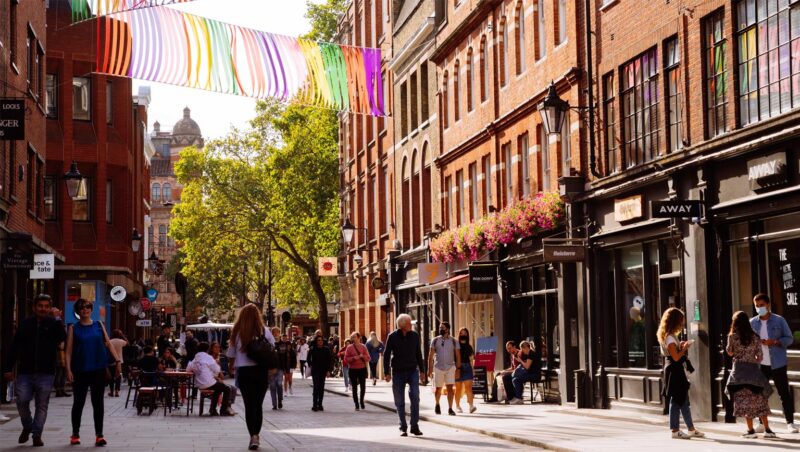 Melhores bairros para se hospedar em Londres: Seven Dials, pelas bandas do Soho