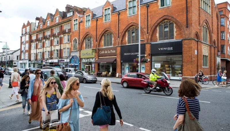 Kings Road, no Chelsea