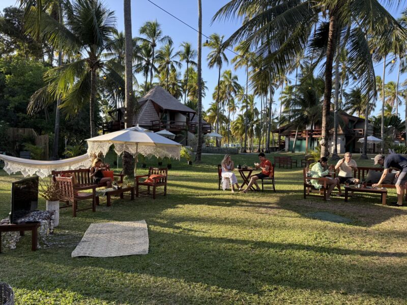 Chá da tarde na Pontal dos Carneiros Bungalows