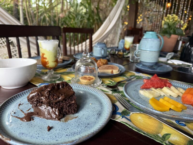 o café da manhã MARAVILHOSO