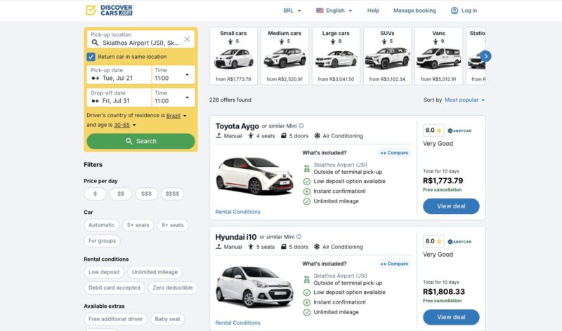 Como economizar na locação de carros